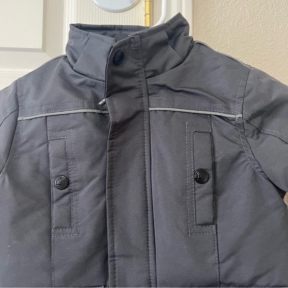Urban Republic Baby Boy Black Water Resistant Winter Jacket - 24M - Picture 3 of 16